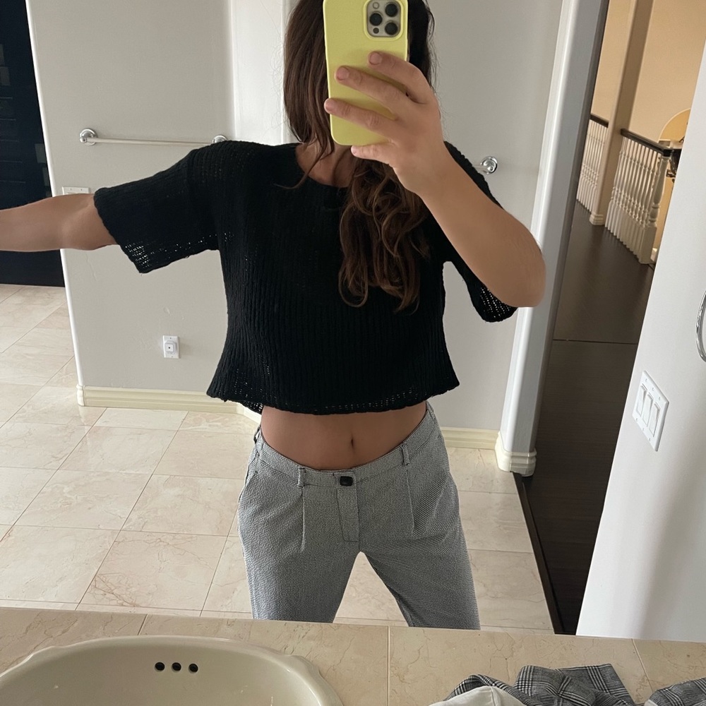 Zara luxury Knit Sweater - Picture 4 of 12